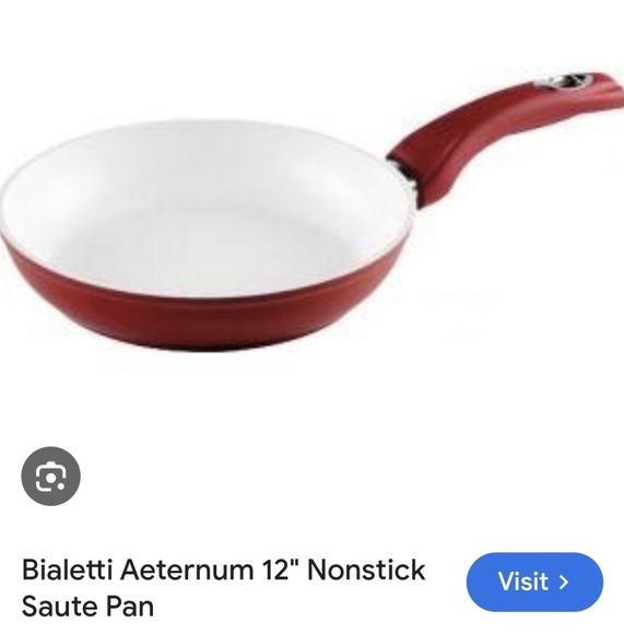 Aeternuim Red Non-Stick Frying Pan